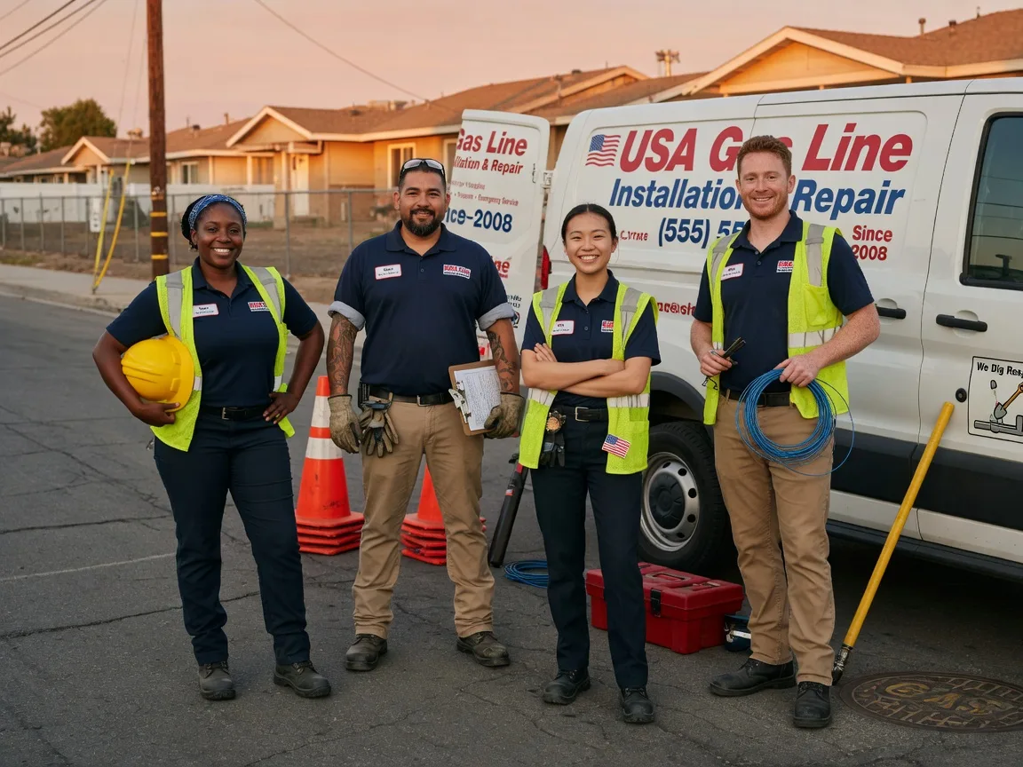 Gas Line Installation company in Riverdale, ND